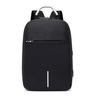 Water-Resistant Anti-Theft Laptop Backpack – Hidden Zipper Design with USB Charging