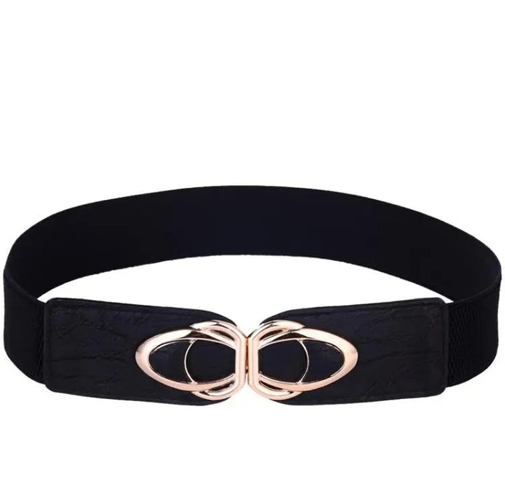 Beltoxfine Curves & Class: Stylish Stretch Belts for Confidence-Black-65 cm (68 cm to 100 cm)-State of Style