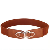 Beltoxfine Curves & Class: Stylish Stretch Belts for Confidence-Brown-65 cm (68 cm to 100 cm)-State of Style