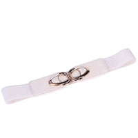 Beltoxfine Curves & Class: Stylish Stretch Belts for Confidence-White-65 cm (68 cm to 100 cm)-State of Style