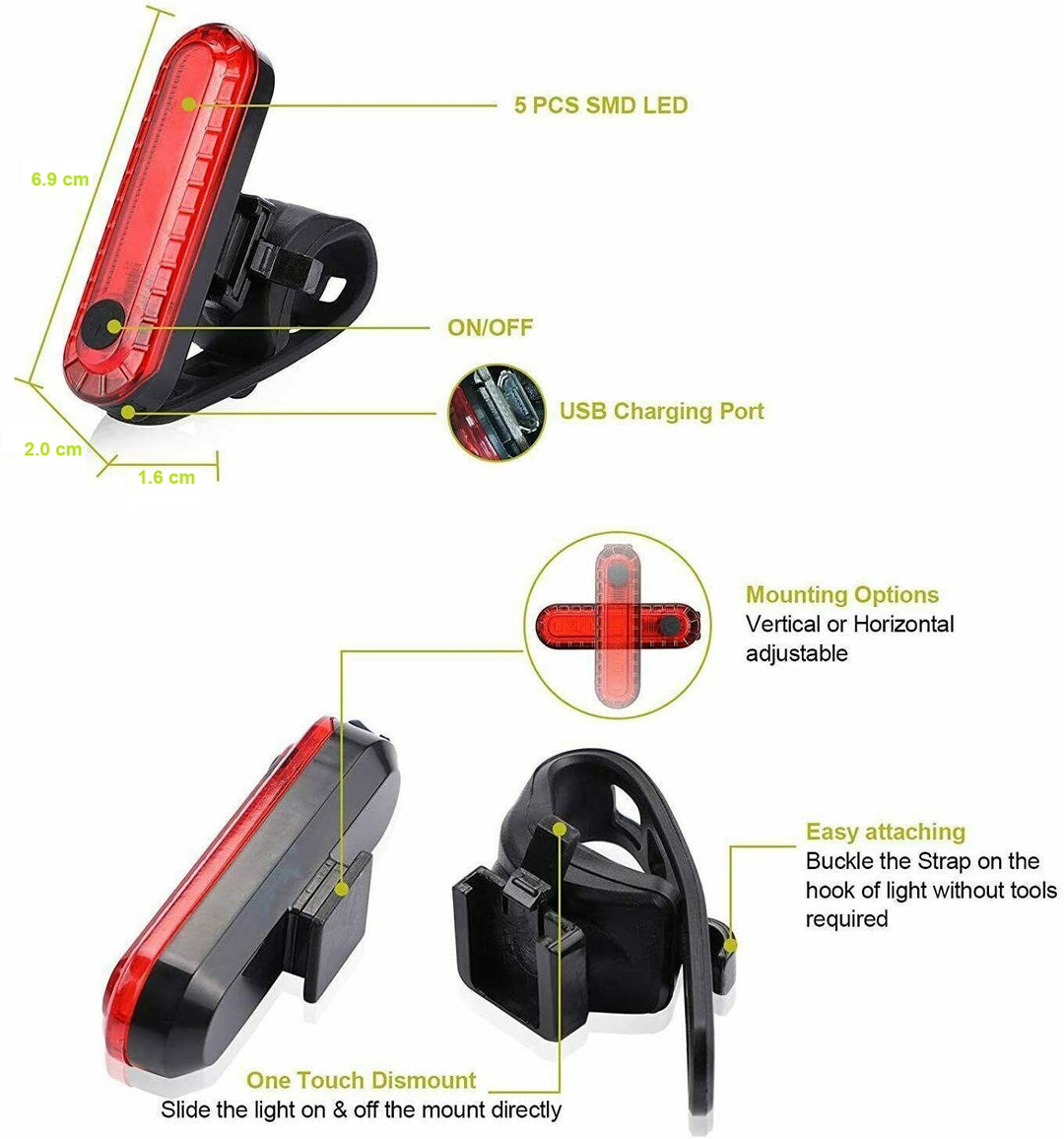 Bicycle lighting set - LumenGuard™-State of Style