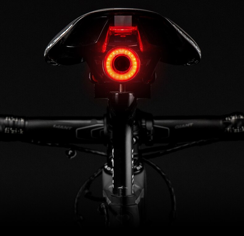 Bicycle rear light - LumiGuard Smartlight-Smartlight + Saddle Attachment-State of Style