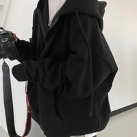BigHoodie | Oversized Hoodie for Women-Black-M-State of Style