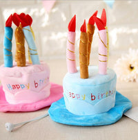 Birthday Hat for Dogs and Cats - PartyPaws-Blue-State of Style