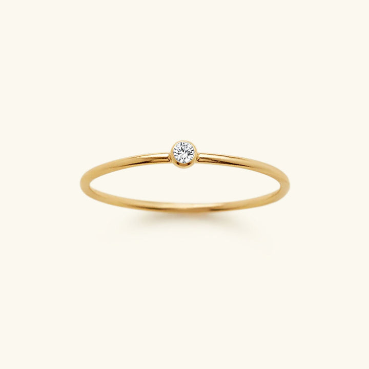 Birthstone Ring - Celestia-April – Crystal-49 mm-State of Style