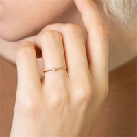 Birthstone Ring - Celestia-January – Red-49 mm-State of Style