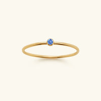 Birthstone Ring - Celestia-March – Light Sapphire-49 mm-State of Style