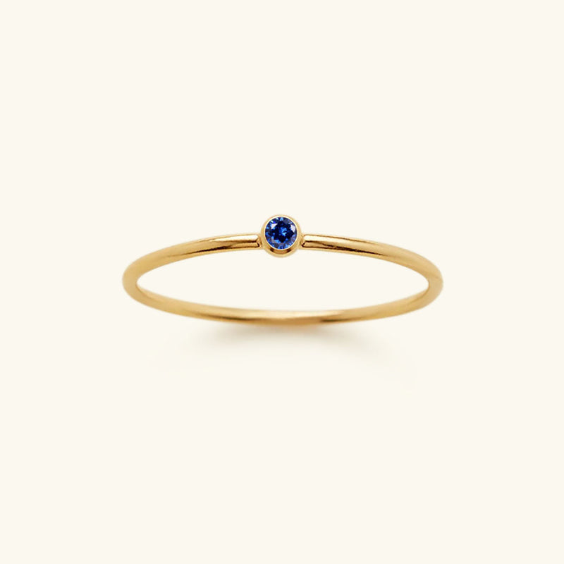 Birthstone Ring - Celestia-September – Sapphire-49 mm-State of Style