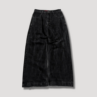 Black Baggy Jeans with High Waist – Raven-S-State of Style
