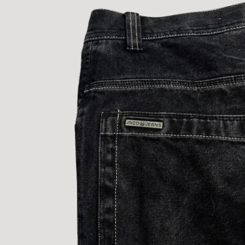 Black Baggy Jeans with High Waist – Raven-S-State of Style
