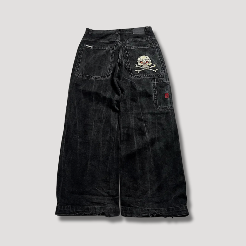 Black Baggy Jeans with High Waist – Raven-S-State of Style