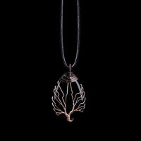Black Obsidian Drop Necklace - Eryna-State of Style