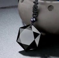 Black Obsidian Healing Pendant Necklace-State of Style