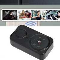 Black Smart Wi-Fi Doorbell with Camera – Noctiq-State of Style
