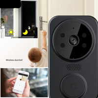 Black Smart Wi-Fi Doorbell with Camera – Noctiq-State of Style