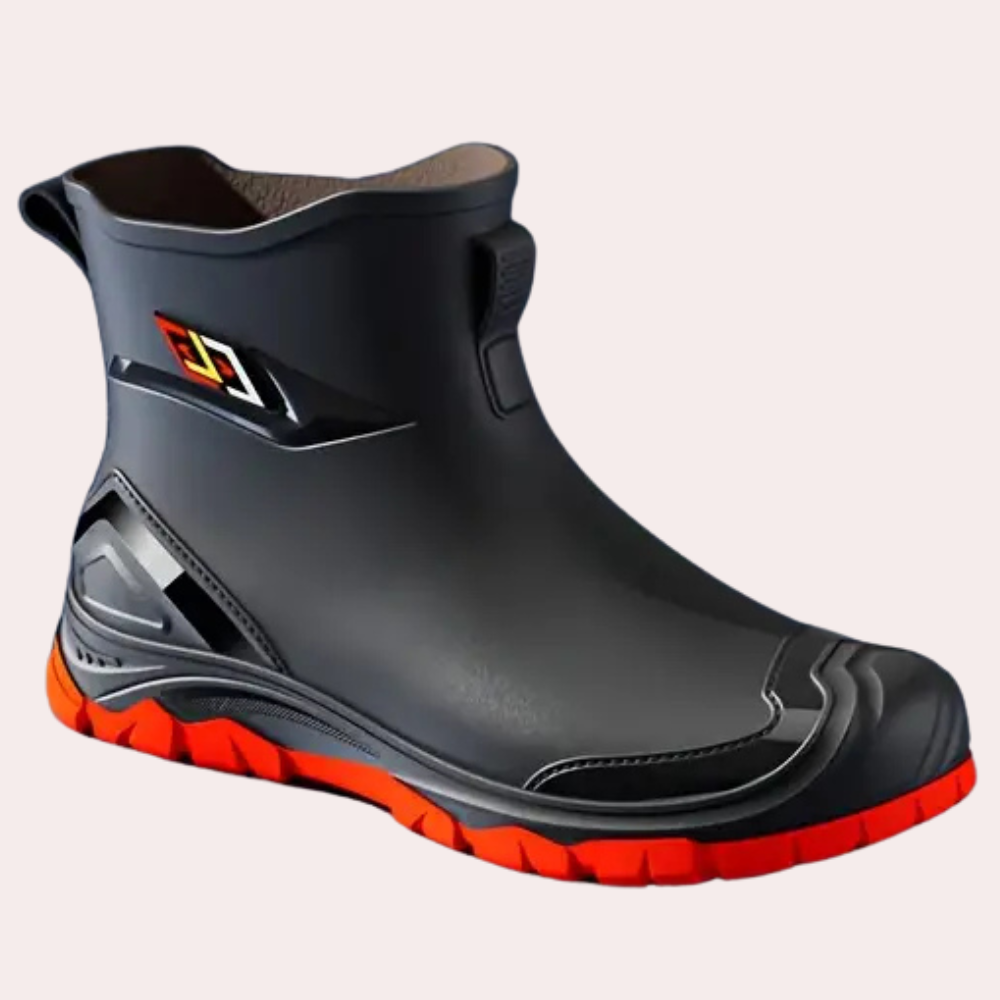 Black Winter Boots for Men with Strong Grip - Felix-6-State of Style