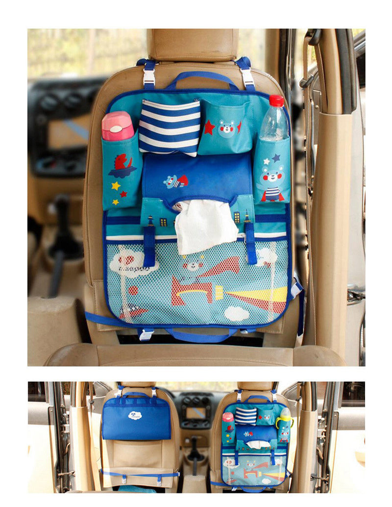 Car organiser for children with tablet and bottle holder – BackBuddy(Buy 1, get 1 free)
