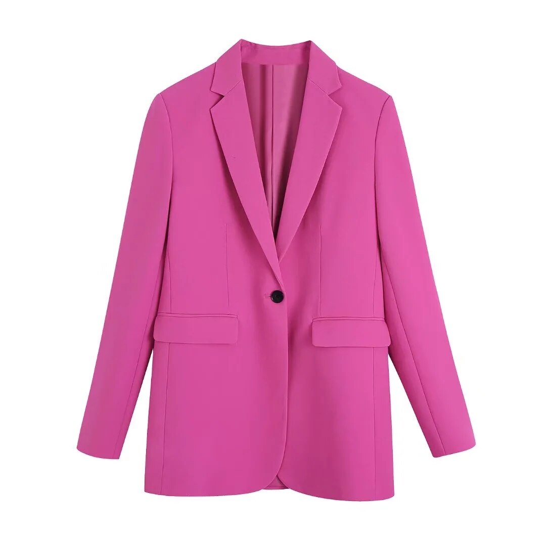 Blazer Suit for Women | Elegant, Tailored & Timeless-Pink-XS-State of Style