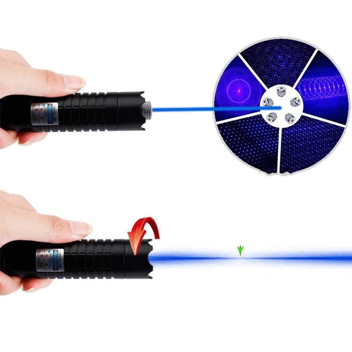 Blazing Blue High-Power Tactical Laser Torch – BlazeBeam-State of Style
