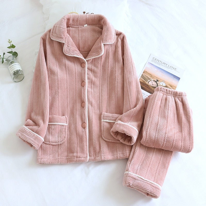 BliezPyama | Women's Pyjama Set-Pink-M-State of Style