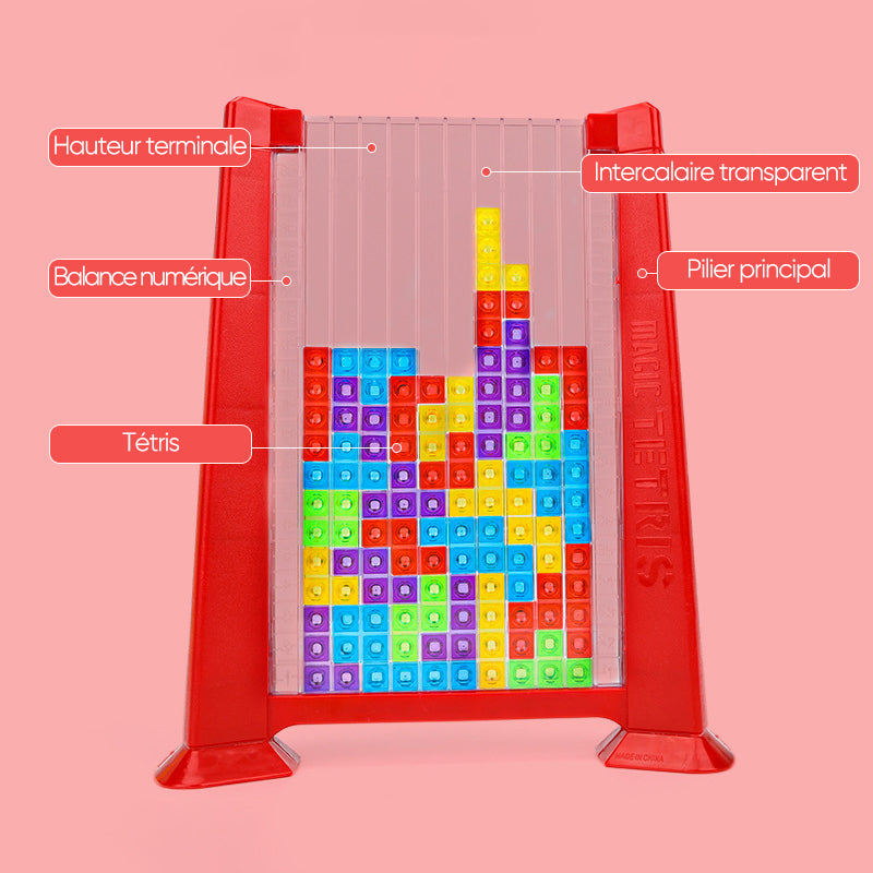 Block Puzzle - BrainBlocks-Red-State of Style