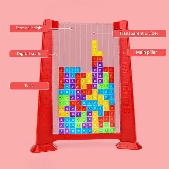 Block Puzzle - BrainBlocks-Red-State of Style