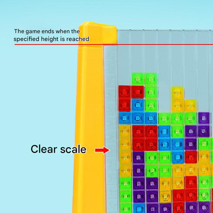 Block Puzzle - BrainBlocks-Red-State of Style