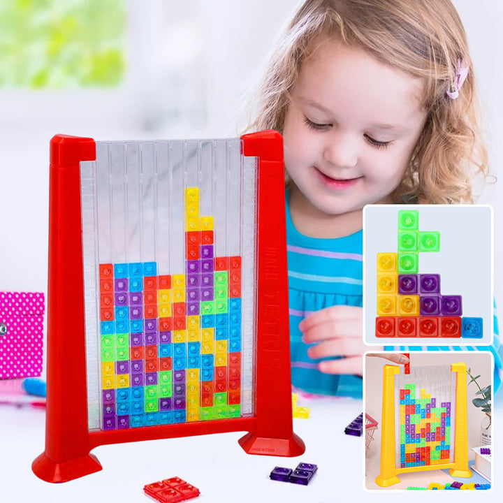 Block Puzzle - BrainBlocks-Red-State of Style