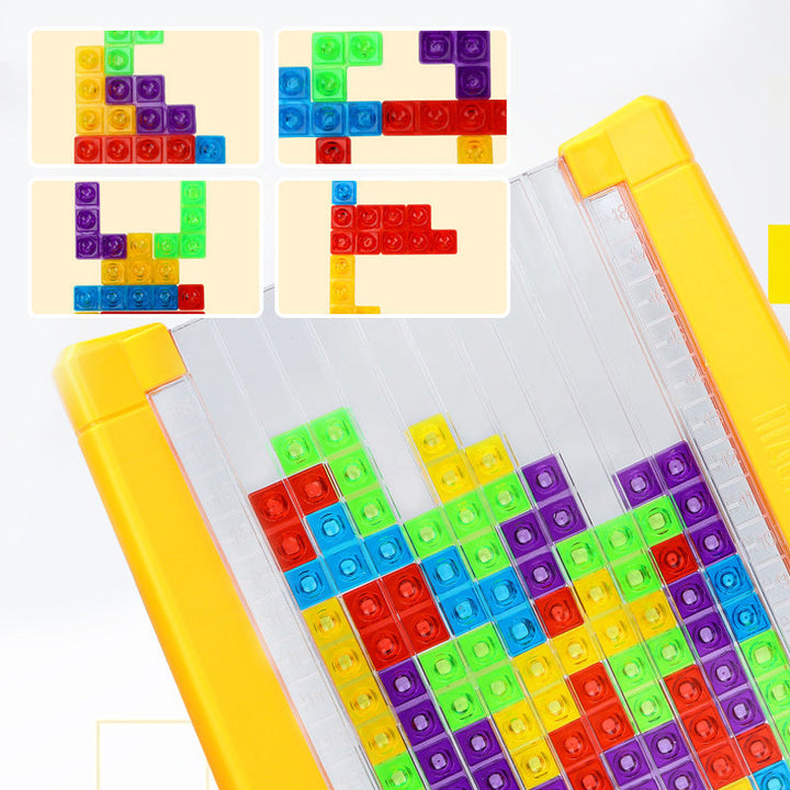 Block Puzzle - BrainBlocks-Red-State of Style