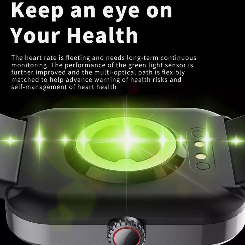 Blood Sugar Monitoring Watch - GlucoWatch-Black-State of Style