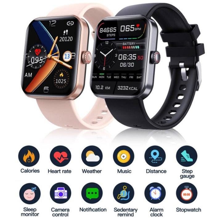 Blood Sugar Monitoring Watch - GlucoWatch-Black-State of Style