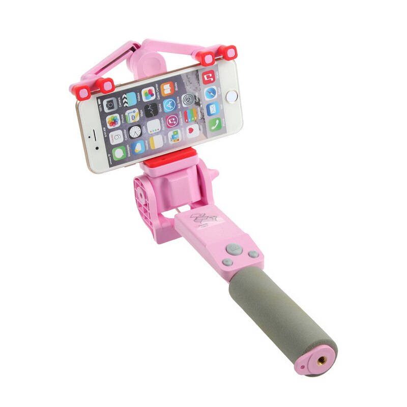 Bluetooth Selfie Stick with 360° Rotation – SpinShot-Black-State of Style