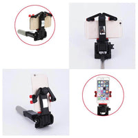 Bluetooth Selfie Stick with 360° Rotation – SpinShot-Black-State of Style