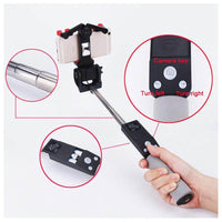 Bluetooth Selfie Stick with 360° Rotation – SpinShot-Black-State of Style