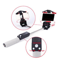 Bluetooth Selfie Stick with 360° Rotation – SpinShot-Black-State of Style