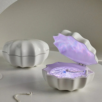 Bluetooth Speaker with Illuminated Wave Plate - WaveGlow-Blue-State of Style