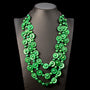 Bohemian Multi-Layered Wooden Bead Necklace-GRÜN-State of Style