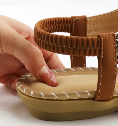Boho Chic Sandals | Stylish & Comfortable-Black-4.0-State of Style