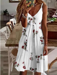 Boho Dress | Stylish and Comfortable-Flowers-S-State of Style