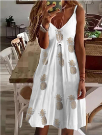 Boho Dress | Stylish and Comfortable-Pineapple-S-State of Style