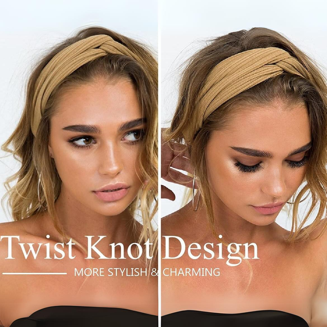Boho Twist Hairbands-Set 1-State of Style