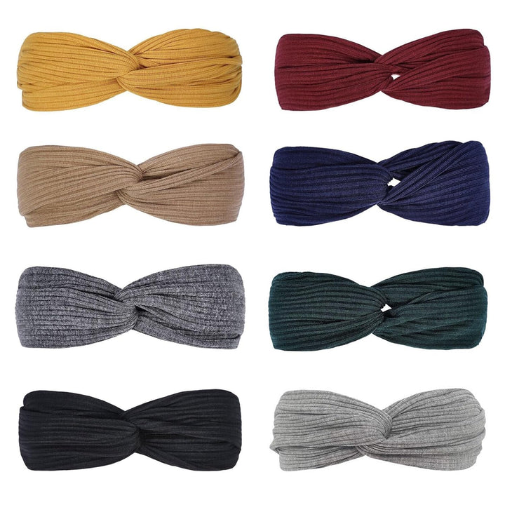 Boho Twist Hairbands-Set 1-State of Style