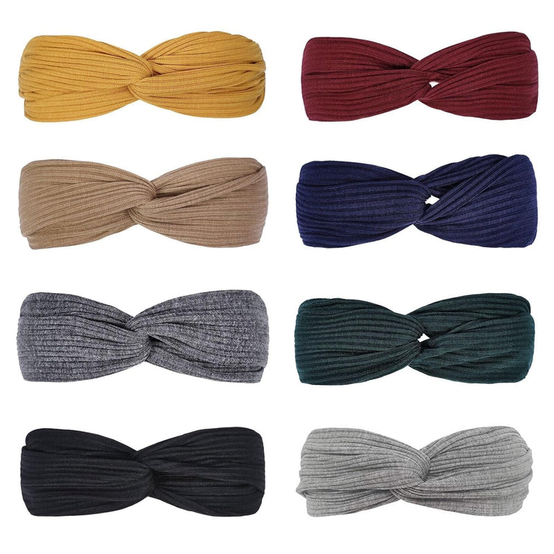 Boho Twist Hairbands-Set 1-State of Style