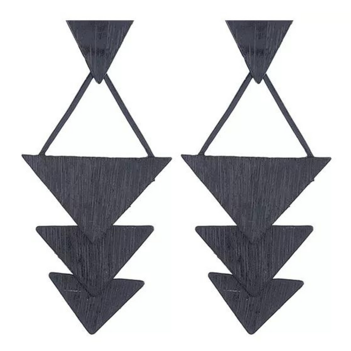 Boho Wood Teardrop Earrings | Trendy and Lightweight Jewellery-Style 2-State of Style