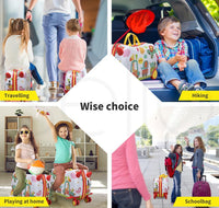 Children’s 2-in-1 Ride-On Scooter Suitcase with 360° Wheels