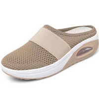 Bounzy | Classic Feminine Sandals with Retro Charm-Khaki-3.5-State of Style