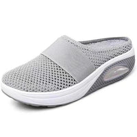 Bounzy | Classic Feminine Sandals with Retro Charm-Light Grey-3.5-State of Style