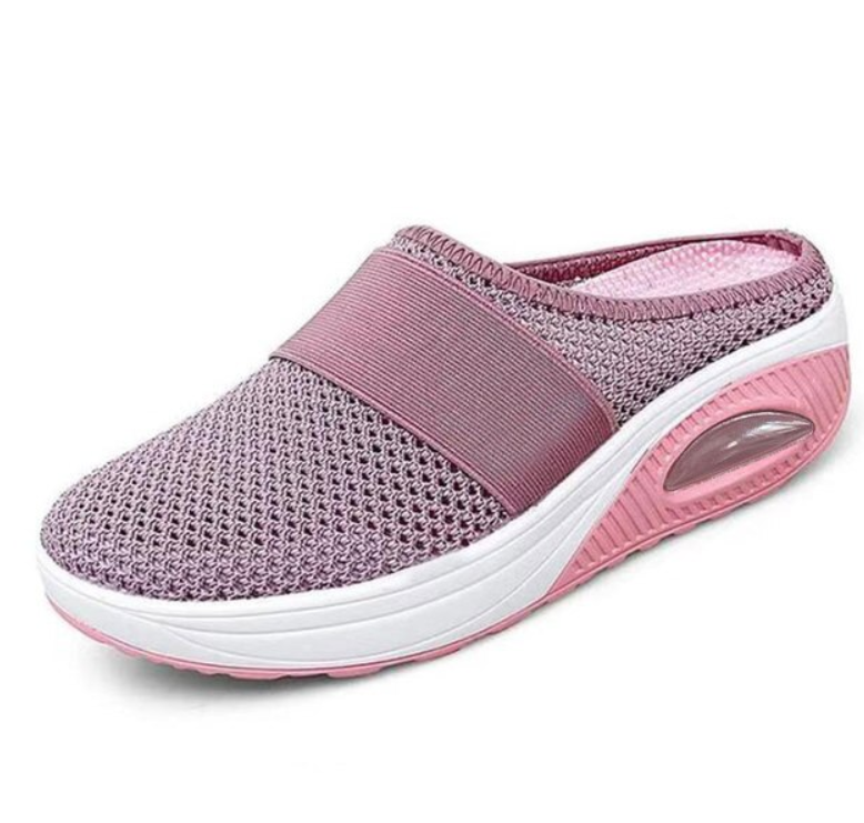 Bounzy | Classic Feminine Sandals with Retro Charm-Pink-3.5-State of Style