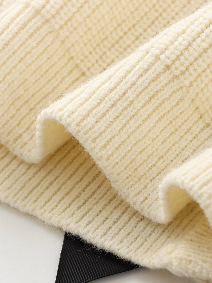 Bow Sweater for Women - Isla-White-XS-State of Style