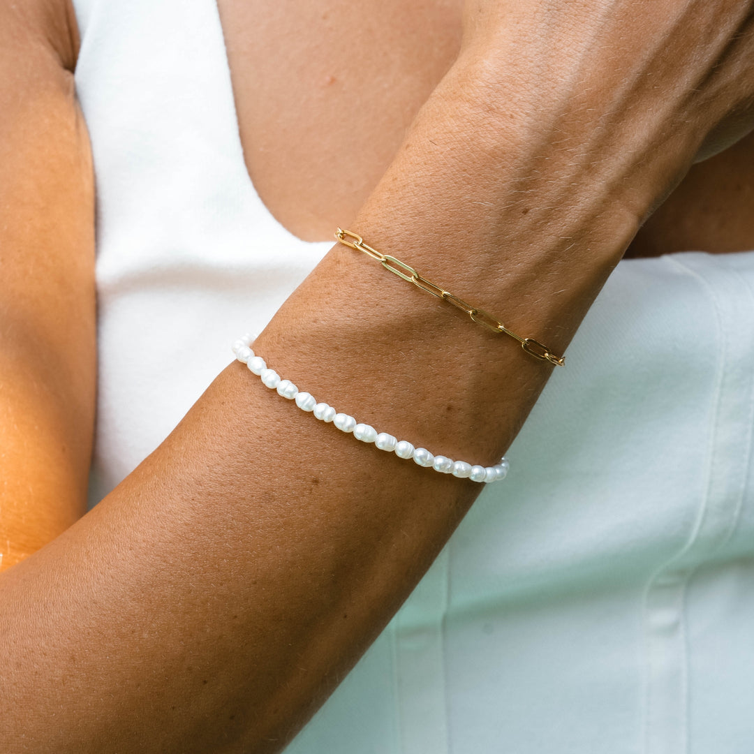 Bracelet with Freshwater Pearls - Marina-State of Style